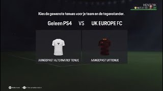 FC 24  Clubs  Geleen PS4 v UK EUROPE FC [upl. by Treiber]