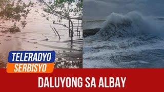 Storm surge felt in Albay ahead of ‘Pepito’ onslaught  Teleradyo Serbisyo 16 November 2024 [upl. by Irelav784]