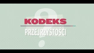 INFARMA  Kodeks Przejrzystości [upl. by Mohammed]