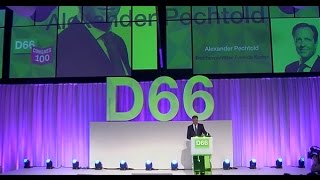 D66 — Toespraak partijleider Alexander Pechtold op congres 100 in 2014 [upl. by Googins]