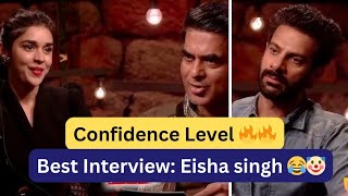 eisha Singh interview eishasingh karanmehra rajatdalal biggboss bb18 viviandsena [upl. by Kelwunn]