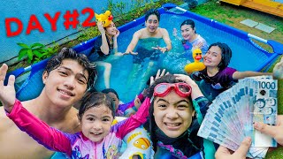 Last To Leave The POOL Wins CASH PRIZE With Family  Ranz And Niana [upl. by Eerot661]