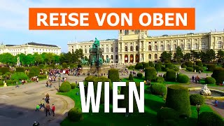 Wien Stadt von oben  Drohnenvideo in 4k  Österreich Wien aus der Luft [upl. by Haneeja386]