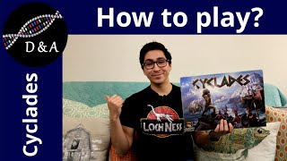 How to play Cyclades │ DampA Tutorial in English [upl. by Eissahc]