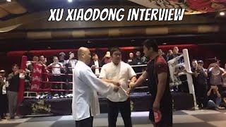 Xu Xiaodong Interview His Famous MMA vs Lei Lei Tai Chi Match [upl. by Tennes60]