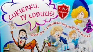 Cukierku ty łobuzie  Złapię cię Cukierku  recenzja i zasady gry planszowej [upl. by Dalli9]