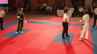 Shauna Bannon v Luisa Gullotti WAKO World Championships 2013 [upl. by Anayk811]