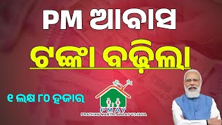 Odisha Awas Yojana Apply PMAY  Pradhanmantri Awas Yojana Money Increase [upl. by Hannibal]