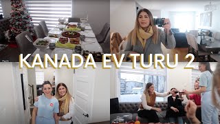 Ev Turu  Kanada da Yeni Gelin Evi  Bizi Çok Güzel Agirladi  Acilisa Davetliyiz canadavlog [upl. by Anelrihs]