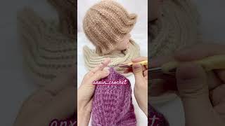 Easy to crochet hatclick the Complete tutorial to learn🤗👆 [upl. by Kushner]