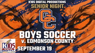 Grayson County Cougar Soccer vs Edmonson County Senior Night [upl. by Bates]