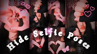 10Girls Hide Selfie Poses 😍 l Hide Pose l Snapchat Hidden Face Poses l DP Or Profile Picture [upl. by Eleanore]