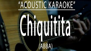 Chiquitita  ABBA Acoustic karaoke [upl. by Reeba]