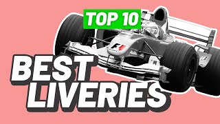 Top 10 BEST Formula 1 Liveries of 20002009 [upl. by Ahsieyt]