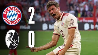 “It rattles the brain”  Müllers record at FC Bayern vs Freiburg 20  Highlights amp Reactions [upl. by Ajak]