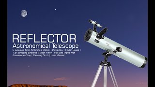 F76700  3quot Newtonian Telescope  Assemble [upl. by Quentin]