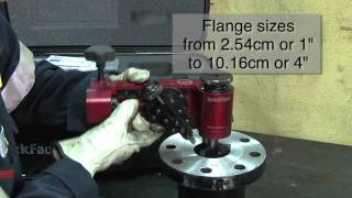 QuickFace Hand Powered Flange Facer [upl. by Anniken264]