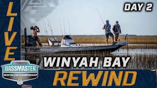 2023 Bassmaster Redfish Cup Championship LIVE at Winyah Bay  Day 2 [upl. by Nnyroc]