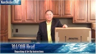 Durastill 30 J Water Distiller Unpack And Installation with Legs  How To Video Instructions [upl. by Niffirg]