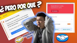 🚩¿Por qué SUSPENDEN mi cuenta de Mercado Libre⁉️ [upl. by Akalam]