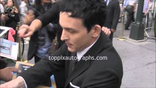 Robin Lord Taylor  Signing Autographs at the quotGothamquot Series Premiere in NYC [upl. by Sherman308]