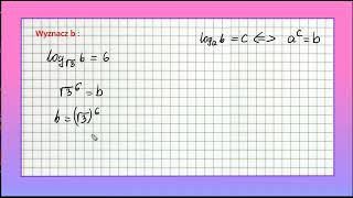 LOGARYTMY od podstaw zadania dla klasy 3 część 6 [upl. by Deina]