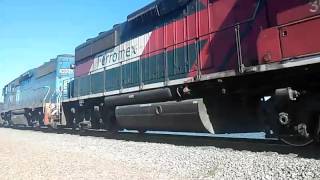 Tren Cruzando  El Mar de Cortés  Empalme a Guaymas Sonora Mexico [upl. by Pattie]