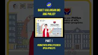 BAKIT KAILANGAN KUMUHA NG PhilID Part 1  Philippine National ID philsys psa idnatinto [upl. by Namref]