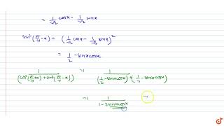 Minimum value of the expression1cos2pi4xsin2pi4x [upl. by Bekaj]