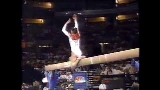 1996 Olympic Trials Gymnastics  Part 10 [upl. by Ecydnac]