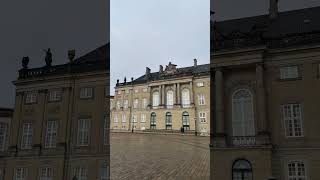 amalienborg palace copenhagen kopenhagen kopenhag travel travelling exploreeurope explore [upl. by Enitram]