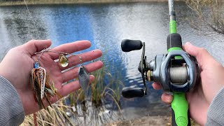 November Bass Fishing is INSANE [upl. by Ordisi]