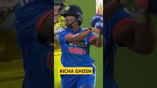 india vs South Africa cricket match Richa ghosh india cricket indiacricket viralvideo women [upl. by Ardiedal]