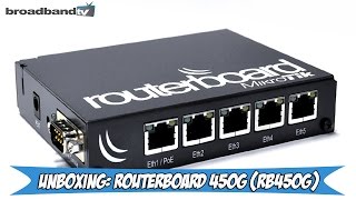 Unboxing Routerboard 450G RB450G [upl. by Paapanen898]