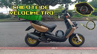 CHICOTE DE VELOCIMETRO MOTONETA [upl. by Ainessey]