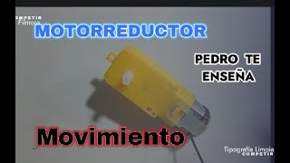 Motorreductor  2025  Relacionalo con MoviMientO en los ProyeCtos de RoboticA Domótica etc [upl. by Aiset296]