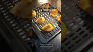 Air fried Samosas  Crisp golden Samosas air fried shorts [upl. by Shepley176]