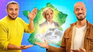 Qui présentera le mieux la météo  avec la légendaire Evelyne Dhéliat [upl. by Ballinger]