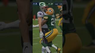 illegal contact madden ps5  packers patriots maddenglitch [upl. by Filipe813]