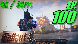 Fallout 4 Walkthrough in 4K Ultra HD  60fps Part 100 New HighRes Texture Pack DLC Lets Play [upl. by Frasch384]