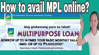 GSIS MPL PWEDE BANG MACANCEL ANG INYONG GSIS MULTIPURPOSE LOAN  WATCH LIKE AND SHARE [upl. by Fabria]