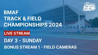 British Masters Athletics Track amp Field Championships 2024  Sunday  Bonus Stream 1  Field Events [upl. by Ailsa43]