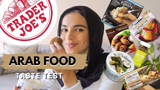 Trying All MIDDLE EASTERNARAB Food Items at TRADER JOES What to Buy amp Avoid [upl. by Hurlow735]