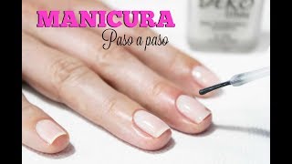 Clase 3 Manicure paso a paso ♥ Deko Uñas [upl. by Clareta]