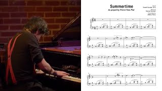 PierreYves Plat  Summertime  Piano transcription [upl. by Zosi]