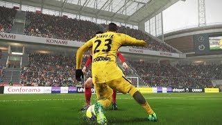 O FIM DA CARREIRA BINHO ESTOURA O JOELHO E CHORA   PES 2018  RUMO AO ESTRELATO 88 [upl. by Aramenta109]