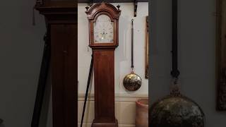 Hereford Longcase Grandfather Clock Leominster Antiques UK history vintage [upl. by Nairoc]