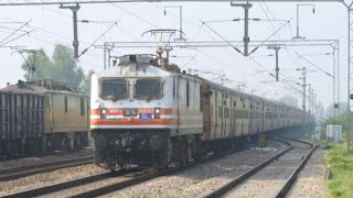 FOUR Superfast Trains Disturbing morning Silence at Kapren  Dayodaya  Banaras  TVC SF Jaipur SF [upl. by Ttirb]