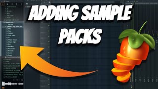 how to add sample packs to FL Studio [upl. by Fleece]