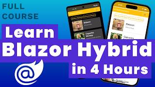 Learn Blazor Hybrid  Full Course for Beginners  Build crossplatform apps in C [upl. by Ennazor]